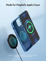 شاحن ماج سيف راف باور 15 واط - رصاصي