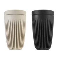 كوب هسكي أسود سعة 12 اونص