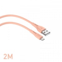 كيبل ايفون باللون الوردي من ووبو - TP02