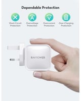 راف باور شاحن جداري بقوة 61 واط بتقنية بي دي - متو...