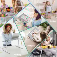 طاولة للابتوب سايجي متعدده الاستخدام - رصاصي