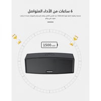 سبيكر لاسلكية اسود أي بي 04