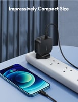 فيش جداري راف باور منفذين PD بقوة 40 واط - اسود