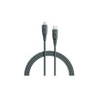 كيبل نايلون راف باور من تايب سي إلى لايتنينق 1.2 م...