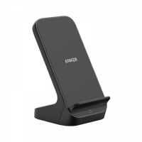 شاحن لاسلكي انكر باورويف مع حامل شحن سريع - اسود