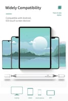 قلم ايباد أبيض يدعم أنظمة الأندرويد -IOS-ويندوز
