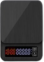 ميزان رقمي مؤقت للقهوة المختصة حتى 3 كيلوغرامات مع...