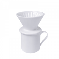 كوب السيراميك من تايمور بسعة 150مل أبيض