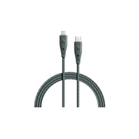 كيبل نايلون راف باور من تايب سي إلى لايتنينق 2 متر...