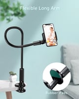 قاعدة تثبيت سايجي للجوال على الطاوله - اسود