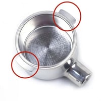 بورتفلتر مكشوف شفرتين مقاس 51mm