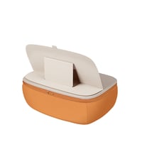 حامل لابتوب و تابلت مع وساده من سايجي - برتقالي