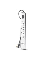 توصيلة بيلكن 4 منافذ طاقه بمنفذين USB