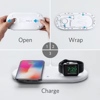 شاحن جداري انكر باوربورت صغير بمنفذين USB وقوة 12...