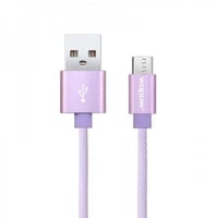 كيبل جالكسي لافندر قماش - مايكرو يو اس بي - ام سي...