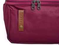 شنطة إل ارتي (EL ARTE) لأدوات القهوة اللون العنابي