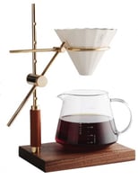 طقم هولزكلوتز الذهبي للتقطير-Line dripstand GOLD f...