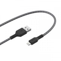 كيبل ايفون قماشي اسود من ووبو - FB01