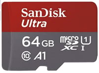 بطاقة ذاكرة سانديسك مايكرو اس دي حجم 64 جيجا ( SDS...