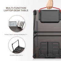 طاوله للابتوب سايجي متعدده الاستخدام - خشبي اسود