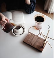 طقم هولزكلوتز الذهبي للتقطير-Line dripstand GOLD f...