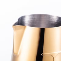 إبريق تبخير الحليب من تاش 380مل - ذهبي