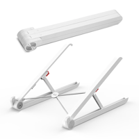 ستاند المونيوم سايجي للابتوب متعدد الوظائف - ابيض