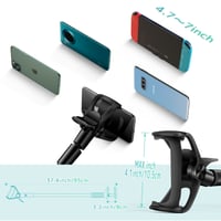 قاعدة تثبيت سايجي للجوال على الطاوله - اسود