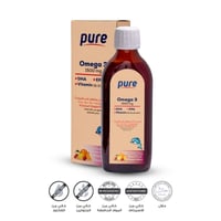 فارمابيور، أوميجا 3 1500 مجم مع فيتامين ب