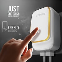 فيش 4 منافذ وكيبل آيفون لدنيو A4405