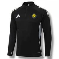 سويتر النصر الاسود الرسمي 2026 بشعار النصر الجديد