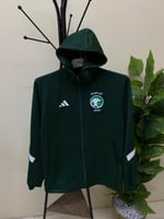 جاكيت المنتخب السعودي الشتوي الأخضر 2026