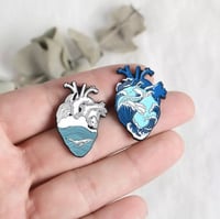 Whale-Heart Pin