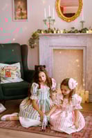 Victoria dress pink فستان فيكتوريا وردي