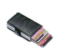 محفظة ذكية croc بزر لاخراج البطاقات