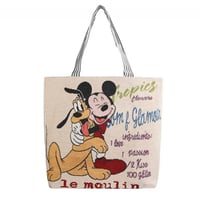 اكياس قماشية برسومات ديزني متعددة الاستخدامات