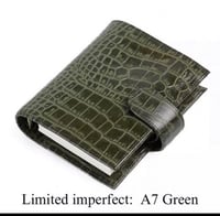 مفكرة صغيرة مقاس a7ومحفظة في نفس الوقت باللون الزي...