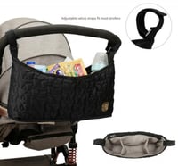 منظم عربة مقسم باللون الاسود مقاس 40*20*9سم