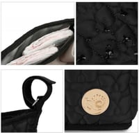 منظم عربة مقسم باللون الاسود مقاس 40*20*9سم