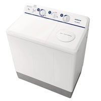 غسالة هيتاشي ابيض حوضين 9ك (005006)