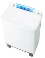 غسالة هيتاشي 1055 ابيض حوضين (005007)