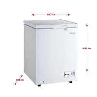 فريزر جنرال سوبريم 3.4 قدم(003099)