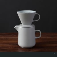 طقم كوب وقمع V60 من السيراميك