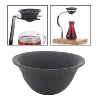 قمع ترشيح حجري v60 - بدون فلتر ورقي