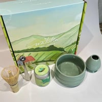 مجموعة ادوات تحضير الماتشا ( اخضر ) | Matcha Teawa...