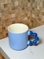 كوب سيرامك مميز - ازرق