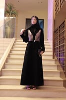 بليزر مخمل ب تدخيلات دانتيل