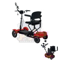 سكوتر كهربائي محركين 4 عجلات - الراحة و الامان لكب...