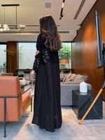 عباية وعد ملون