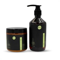 مجموعة رستور للشعر المتضرر كيميائيا (شامبو وماسك)